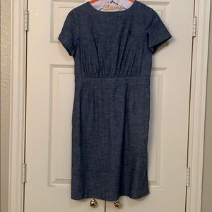Short sleeve dress denim chase apparel